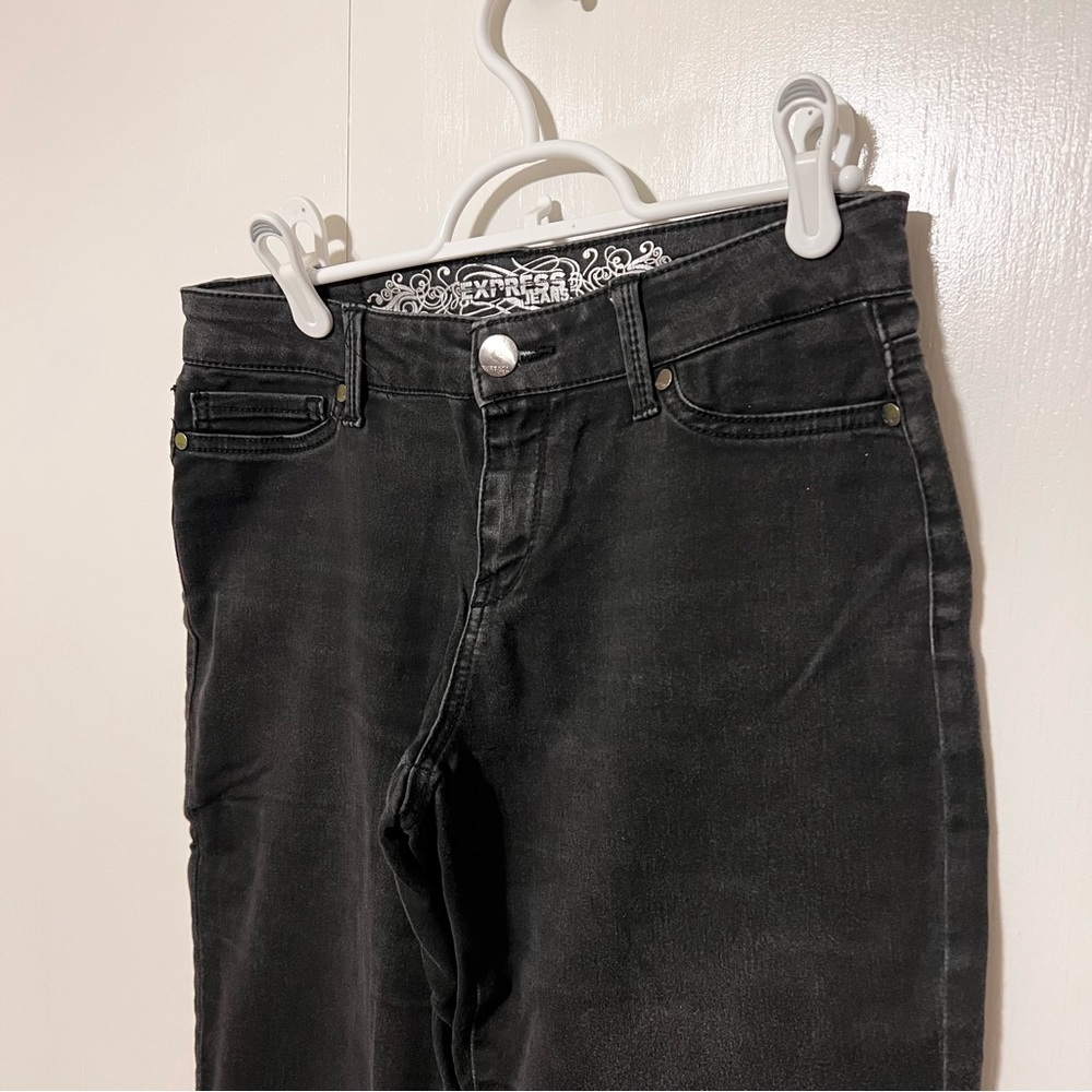 Express Jeans. Black Jeans.